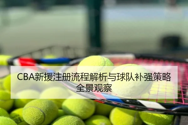 CBA新援注册流程解析与球队补强策略全景观察