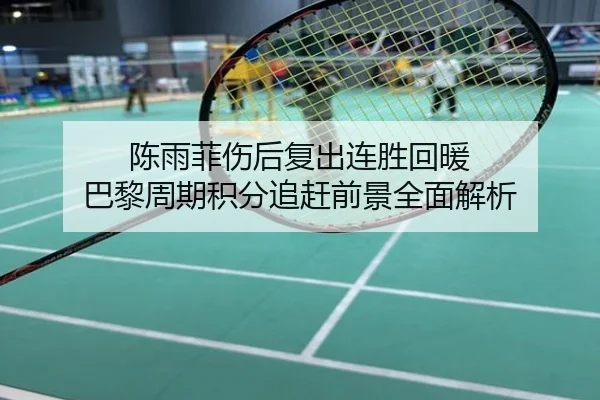 陈雨菲伤后复出连胜回暖 巴黎周期积分追赶前景全面解析